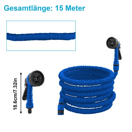 15m flexibler gartenschlauch - 15m,