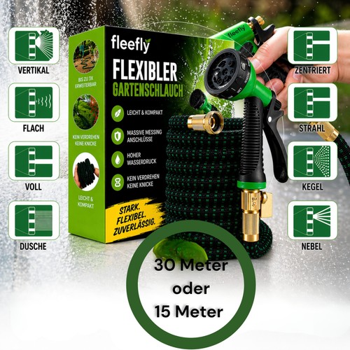 Flexibler gartenschlauch 15m - gartenschlauch,